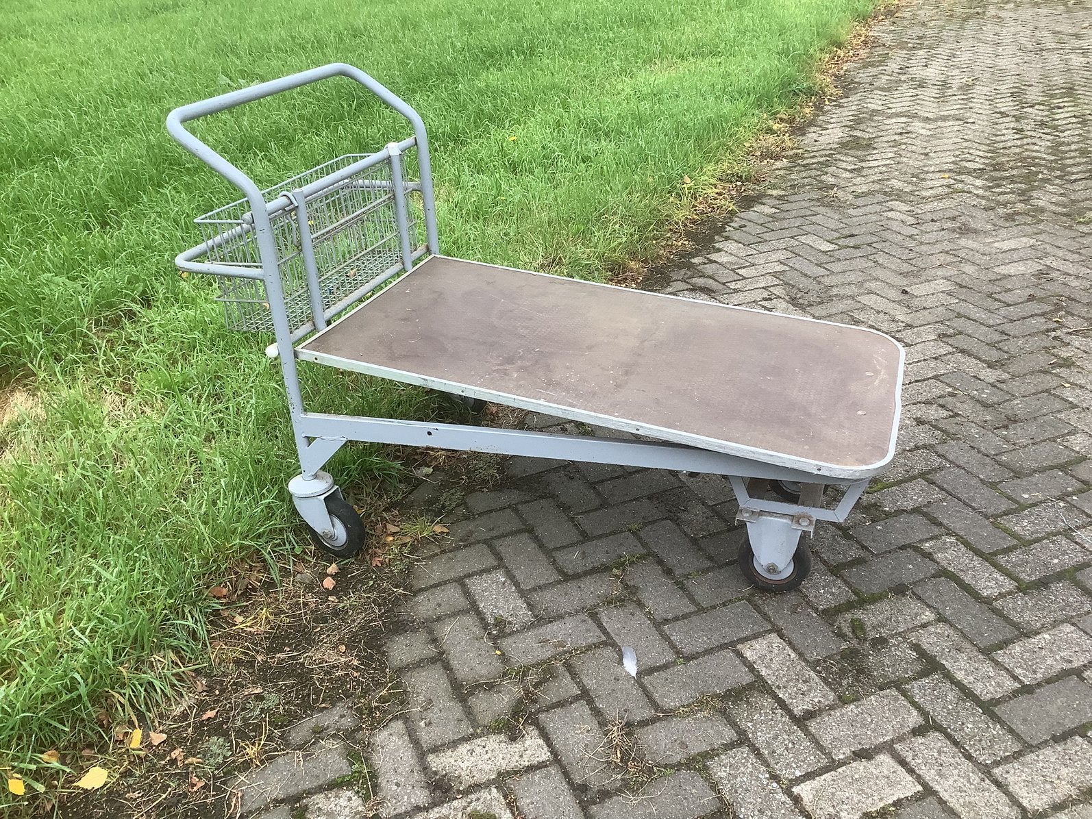 Transportwagen, Doe-het-zelf en Verbouw, 100 liter of meer, Ophalen of Verzenden, Zo goed als nieuw, Transportkar