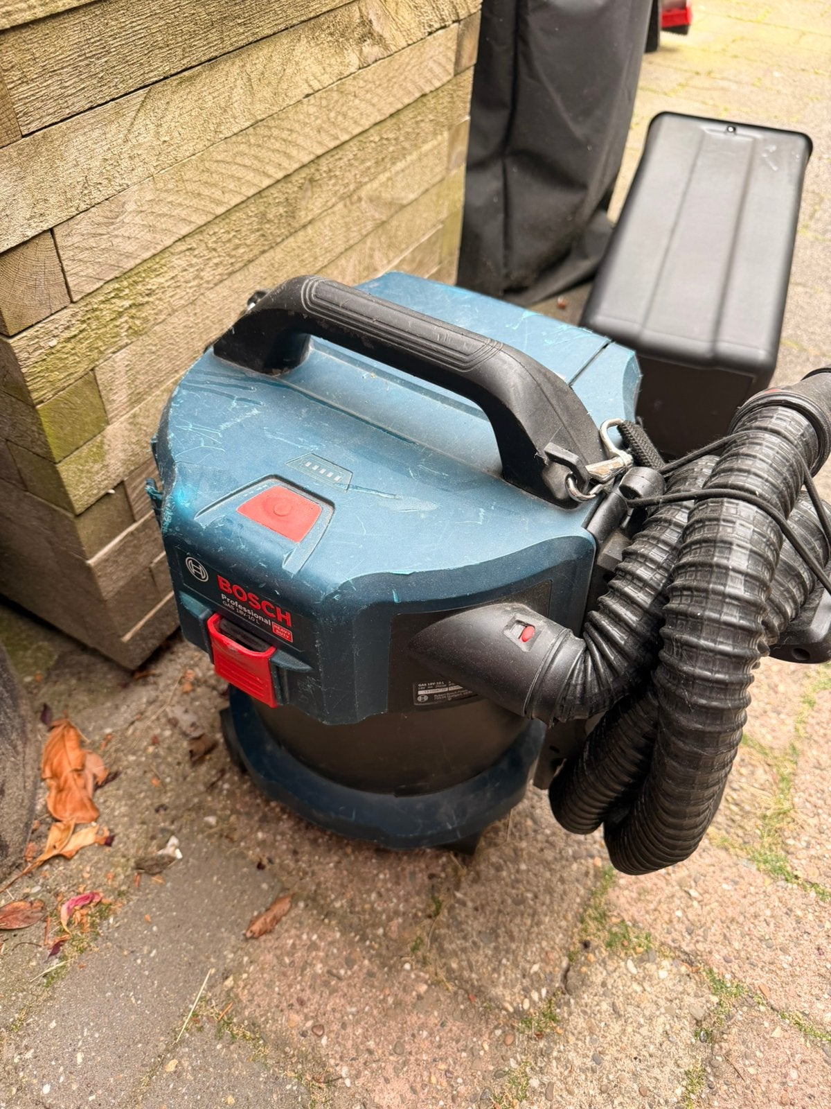 Bouw stofzuiger bosch exclusief accu, Ophalen, Gebruikt