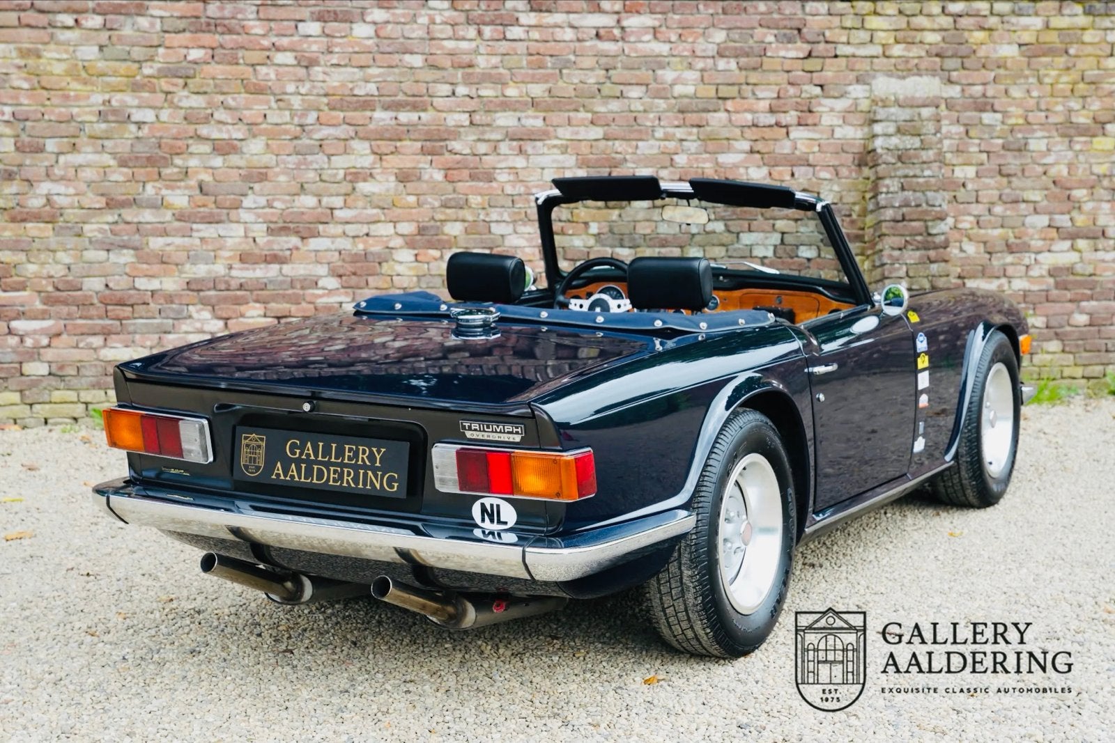 Triumph TR6 2.5 liter 6 cilnder, geheel gerenoveerd in ‘93, Auto's, Triumph, TR6, Cabriolet, Blauw, 2498 cc