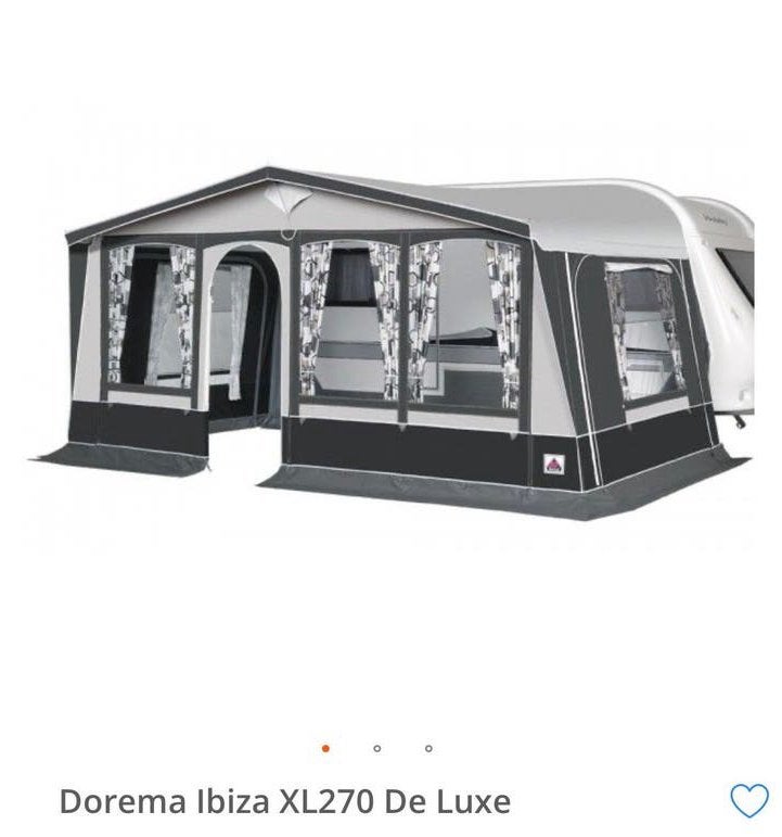 Dorema Ibiza XL270 De Luxe voortent mt 13. Ophalen haarlem., Ophalen, Zo goed als nieuw, PVC, Dorema