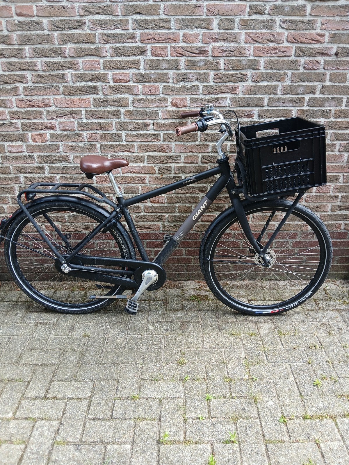 Giant Triple X * 28 INCH* frame: 52 * gratis krat *, Fietsen en Brommers, Fietsen | Heren | Herenfietsen, Gebruikt, Versnellingen