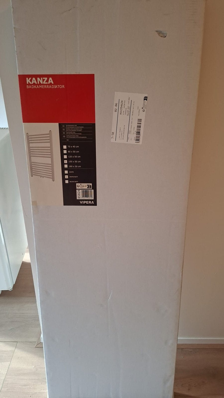 Badkamer radiator 150 x 50, Ophalen, Radiator, Nieuw, Minder dan 60 cm