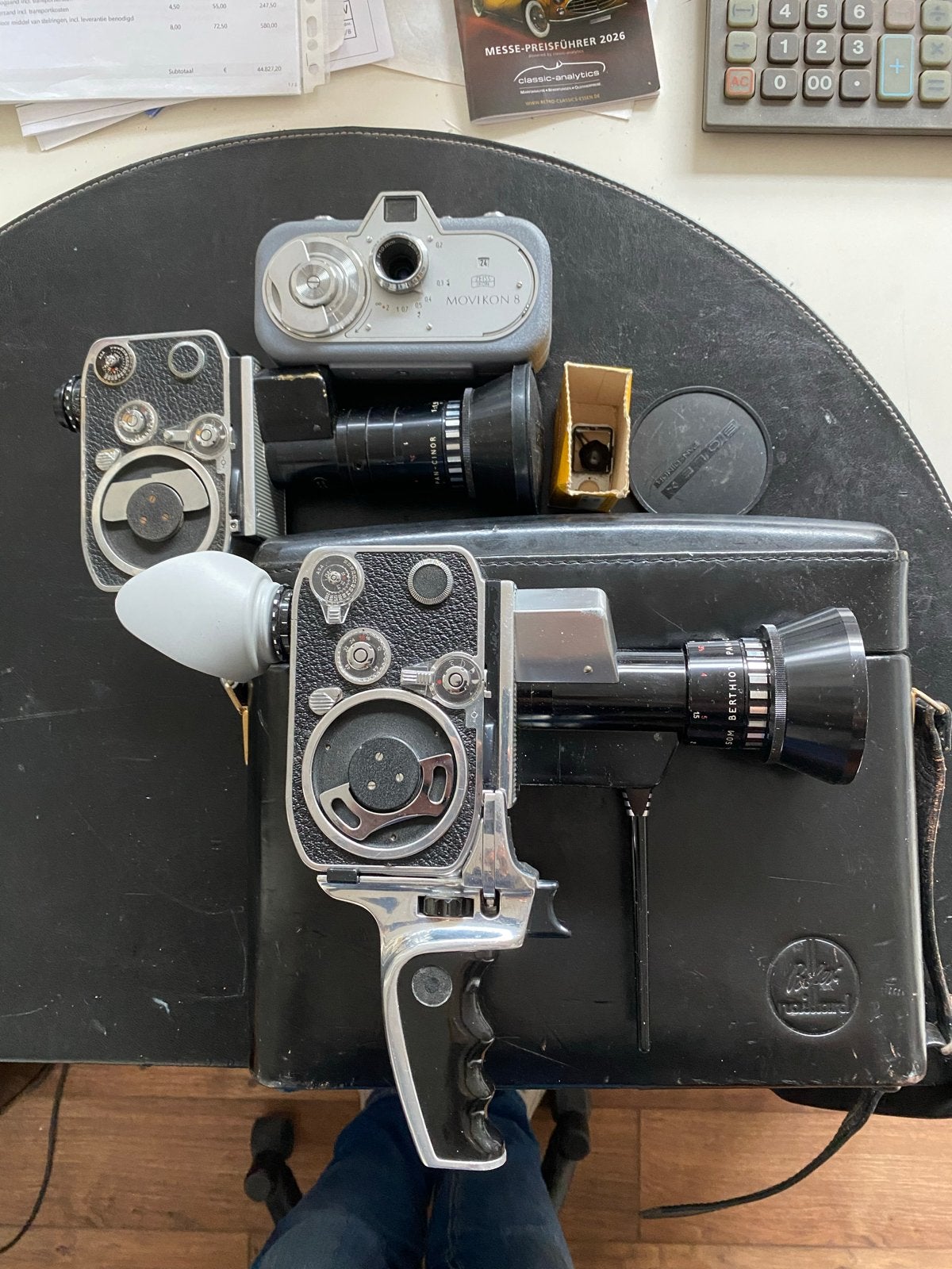 Vintage 8mm Filmcamera - Bolex Zeiss Ikon Movikon 8 & meer, Ophalen of Verzenden, 8mm, Camera
