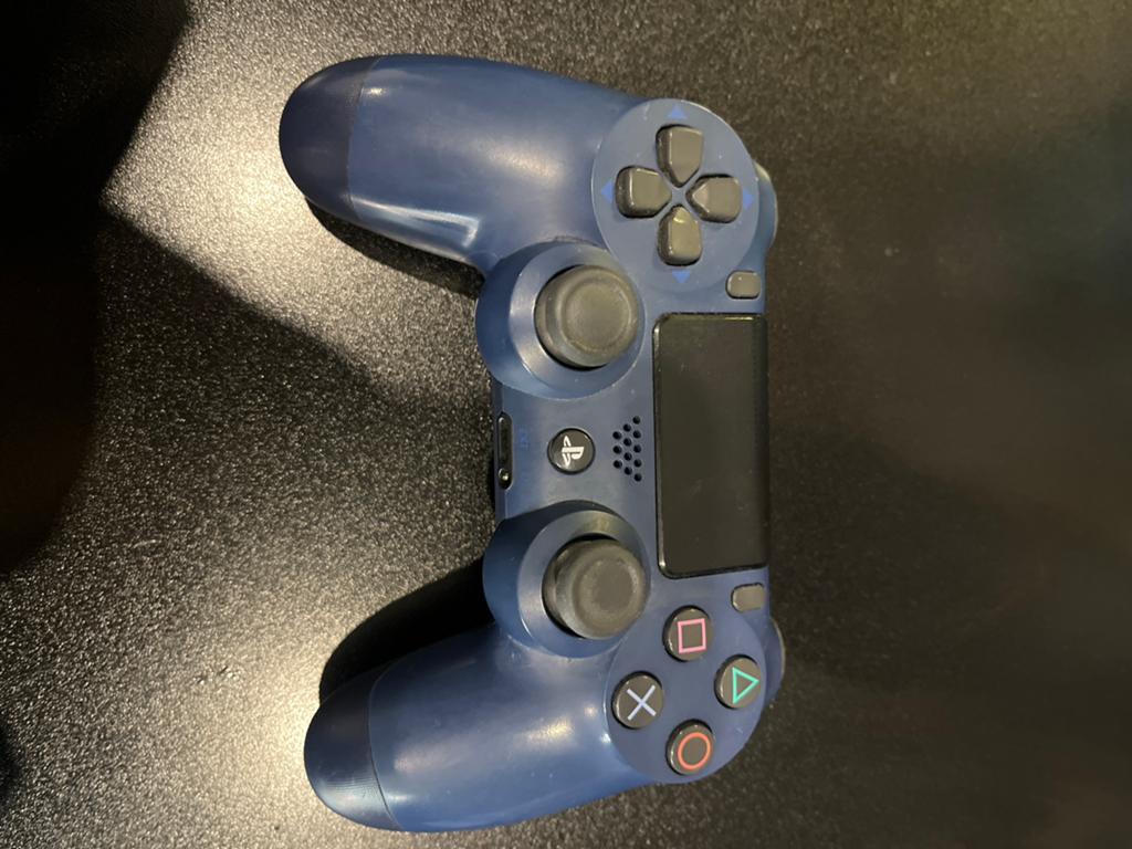 Blauwe PlayStation 4 Controller - Draadloos, Gebruikt, Ophalen of Verzenden, Controller, PlayStation 4