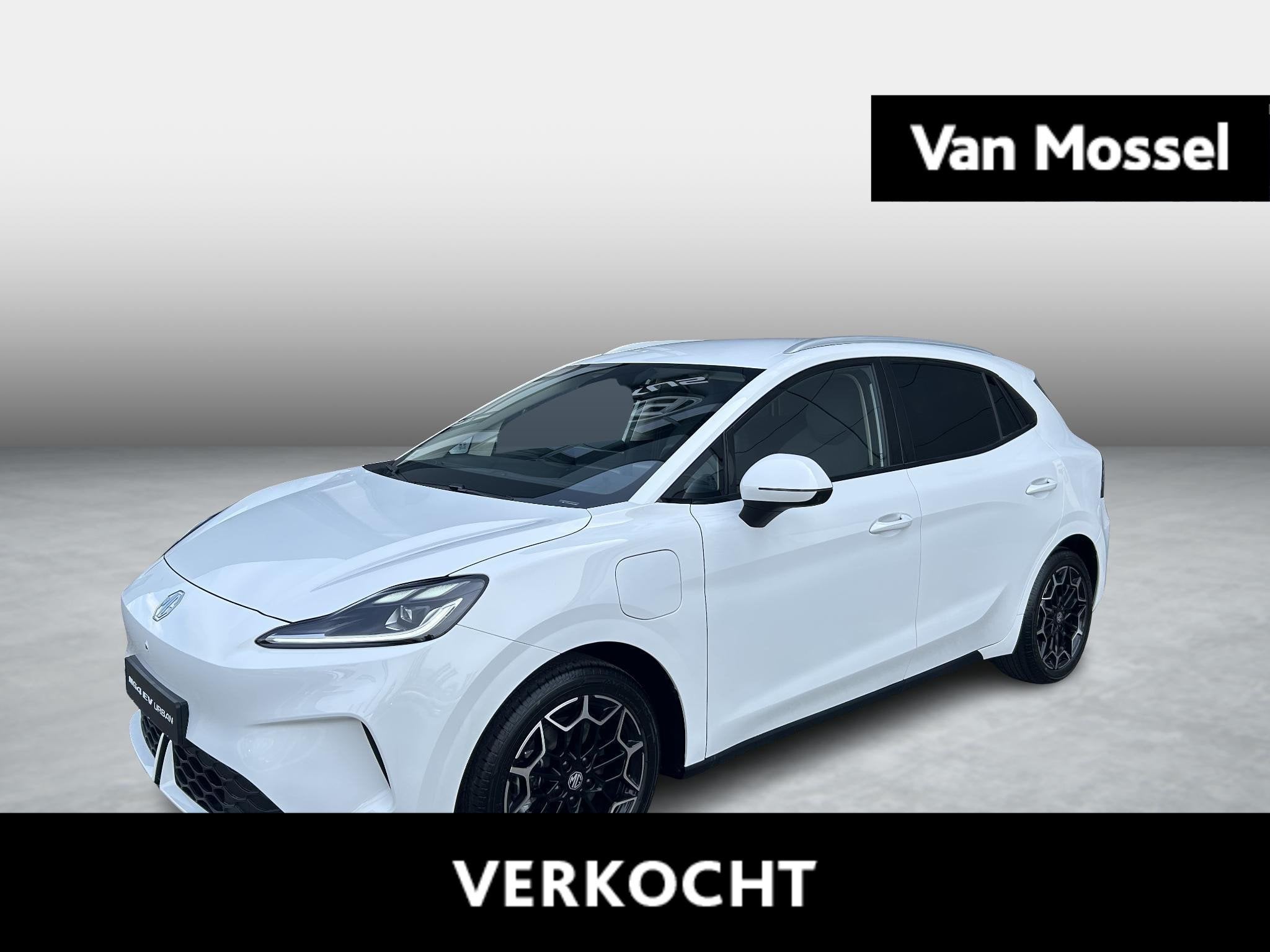 MG 4 EV Urban Premium 54 kWh | Navi | ACC | ECC | 360° CAM, Auto's, Stof, 160 pk, Wit, Origineel Nederlands