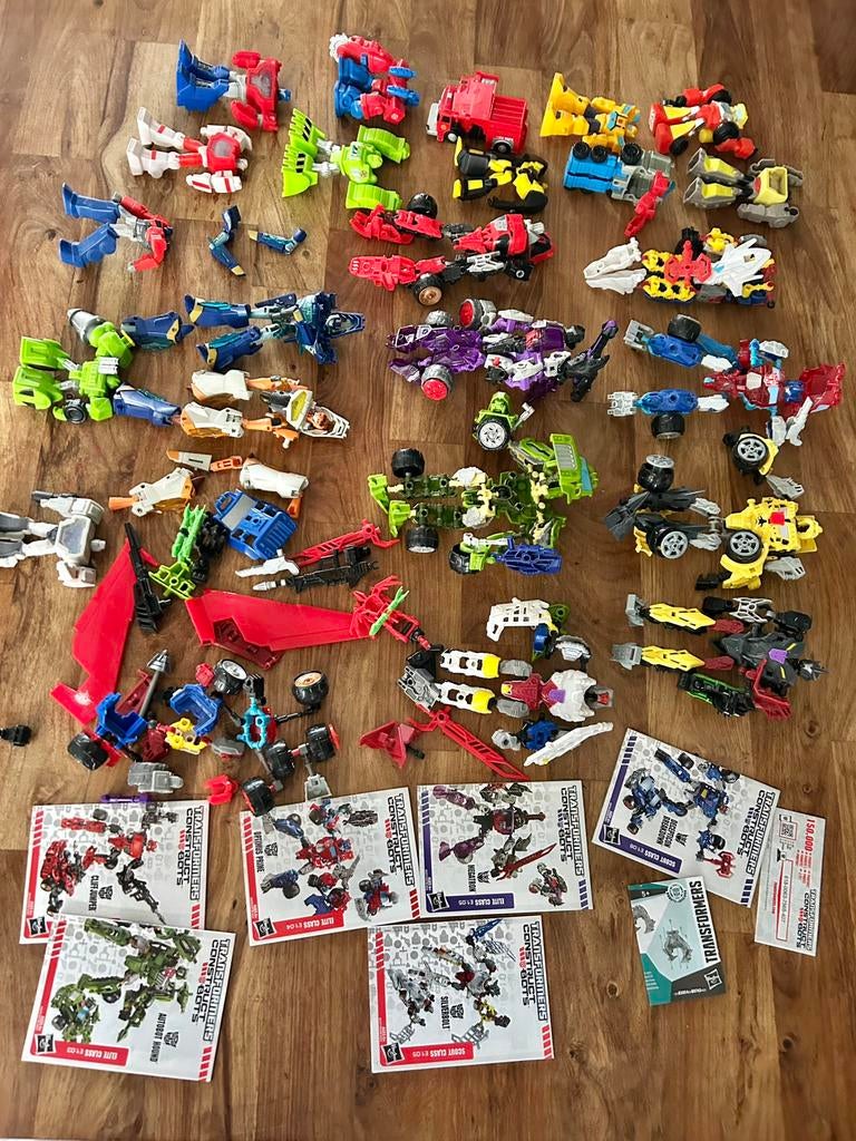 Vintage Transformers Construct Bots onderdelen Mac Donalds, Ophalen of Verzenden, Gebruikt