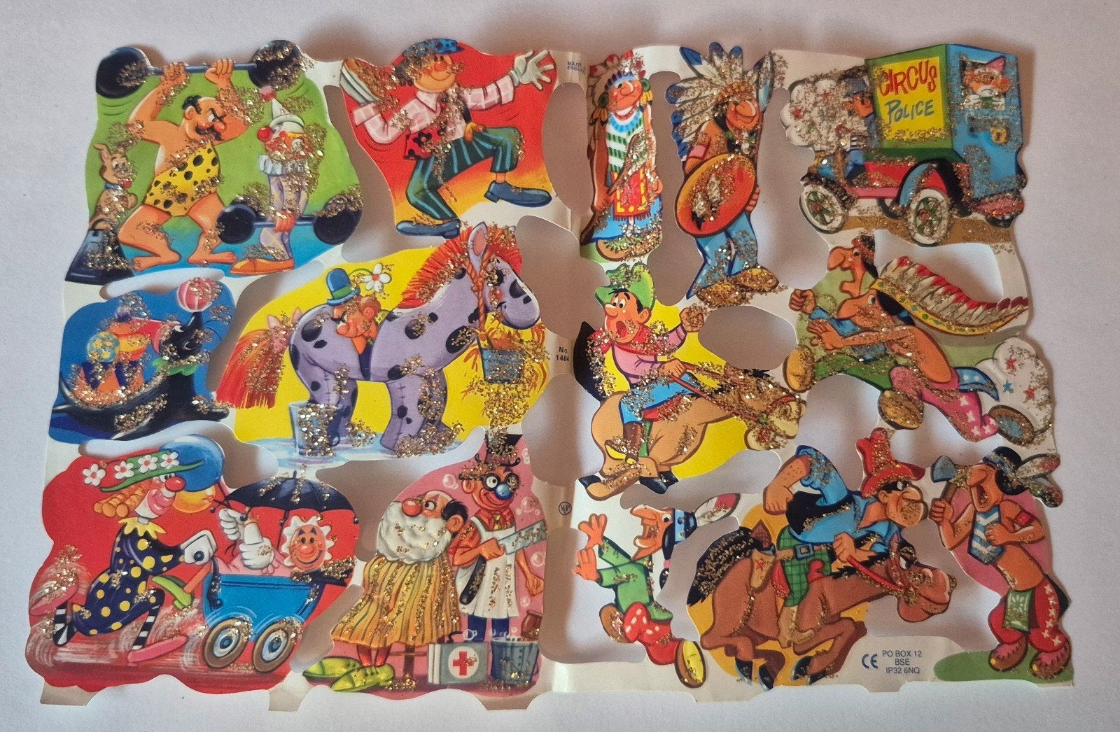 Vintage Poezie Plaatjes - Glitter en Nostalgie, Verzamelen, Poesieplaatjes, Ophalen of Verzenden