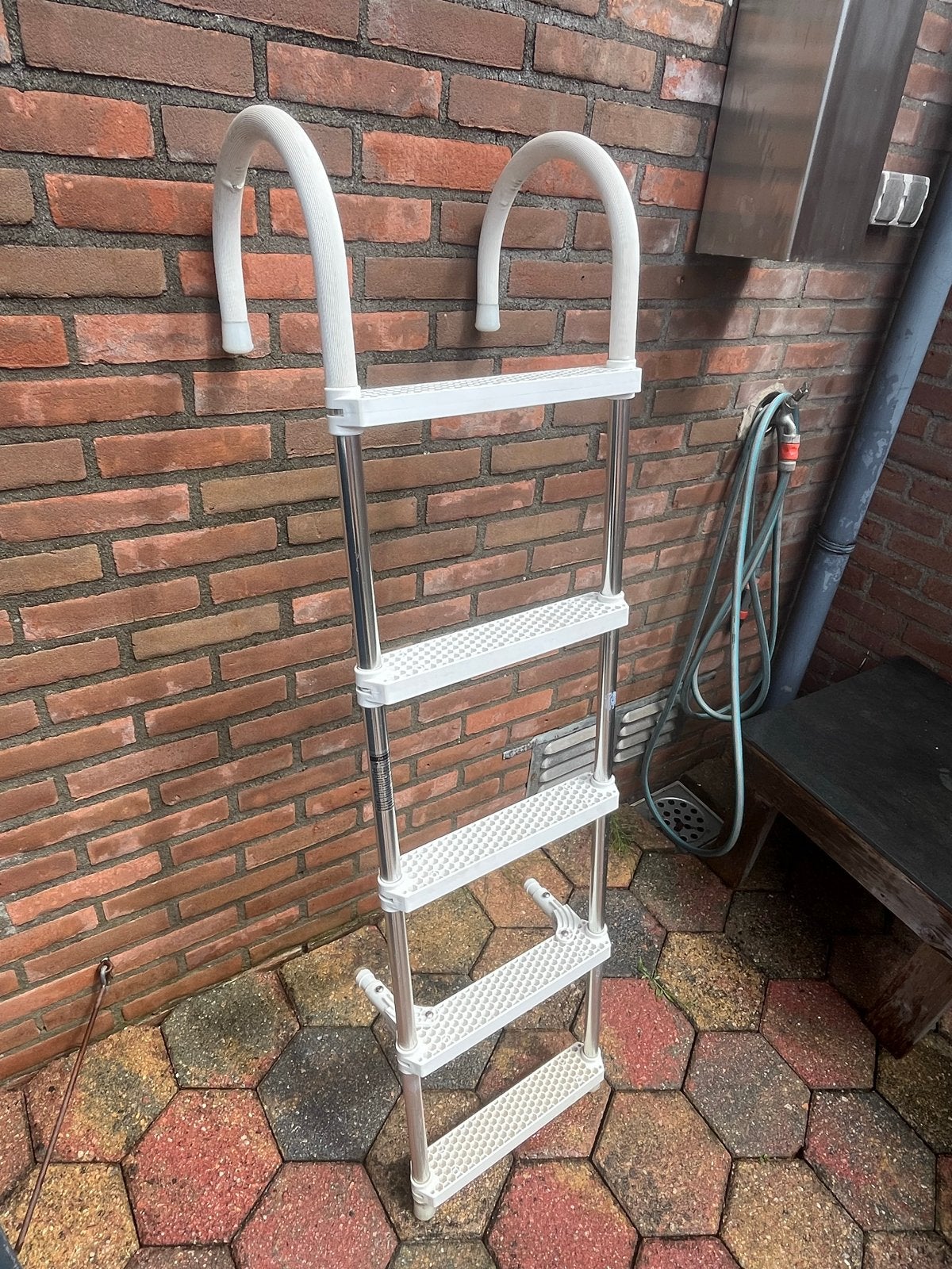 Allpa Zwemtrap/Bootladder - 5 treden,, Ophalen, Gebruikt, Overige typen