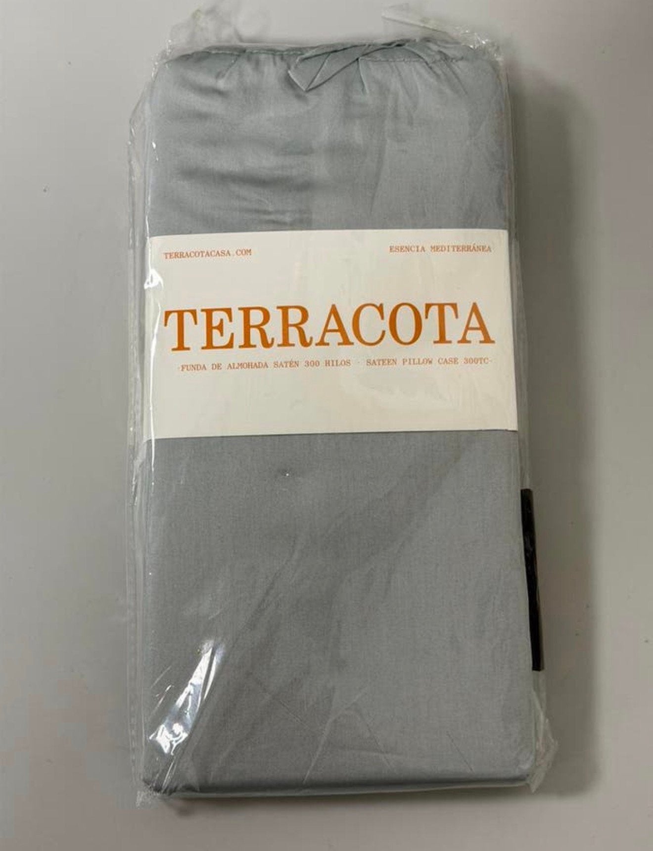 Terracota Kussensloop 80x80 Ultimate Grey grijs 100% Katoen, Nieuw, Ophalen of Verzenden, H, H