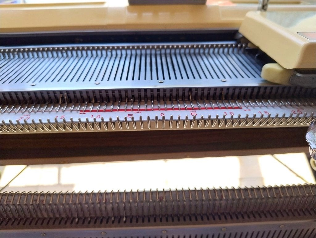 breimachine Brother dubbel bed KH860/KR830, Ophalen, Breien, Machine