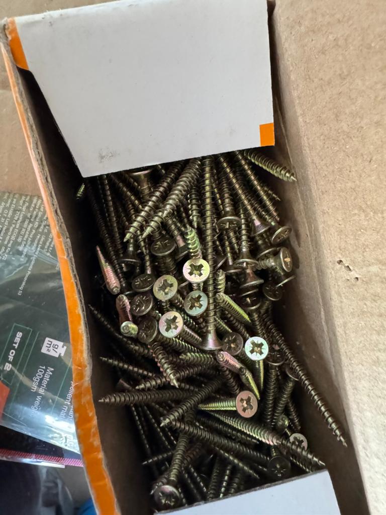 4,0 x 6,0 per dozen schroeven van Fix, Doe-het-zelf en Verbouw, Ophalen of Verzenden, Zo goed als nieuw, Minder dan 50 mm, Schroeven