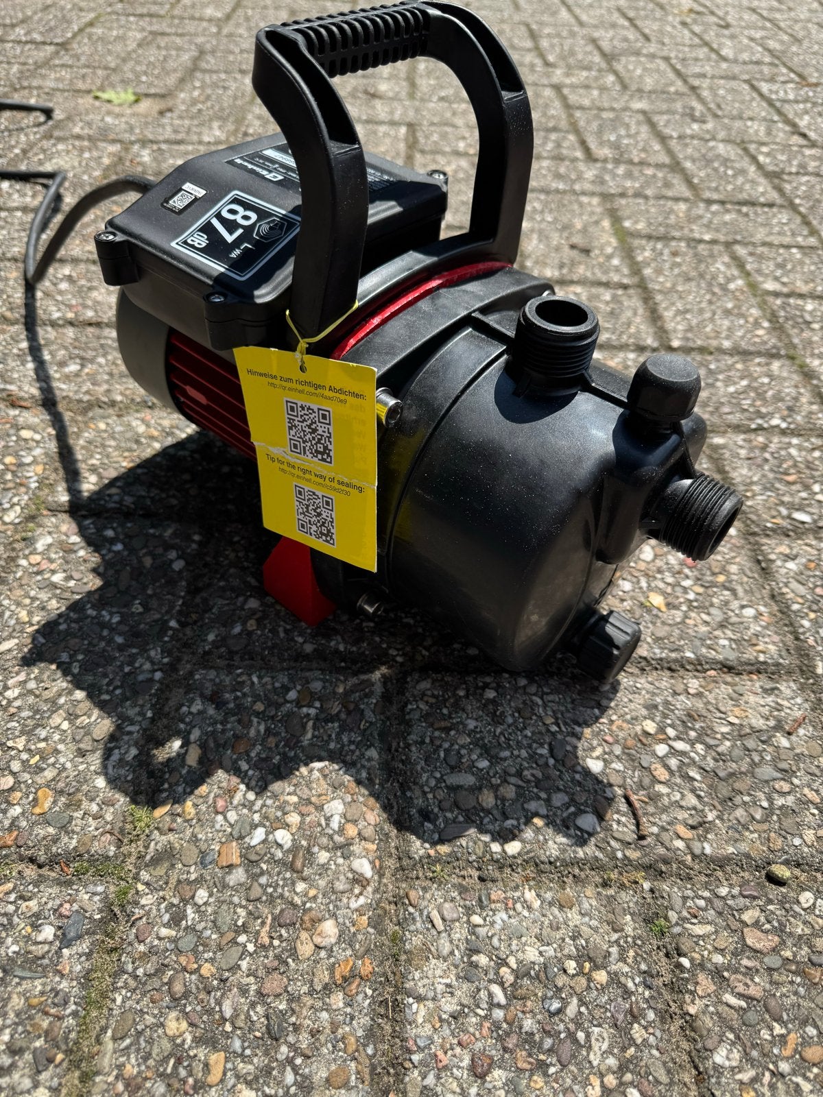 Einhell GC-GP 6538 Set Tuinpomp - Nieuw in doos, Tuin en Terras, Waterpompen, Nieuw, Elektrisch, Besproeiingspomp, Ophalen
