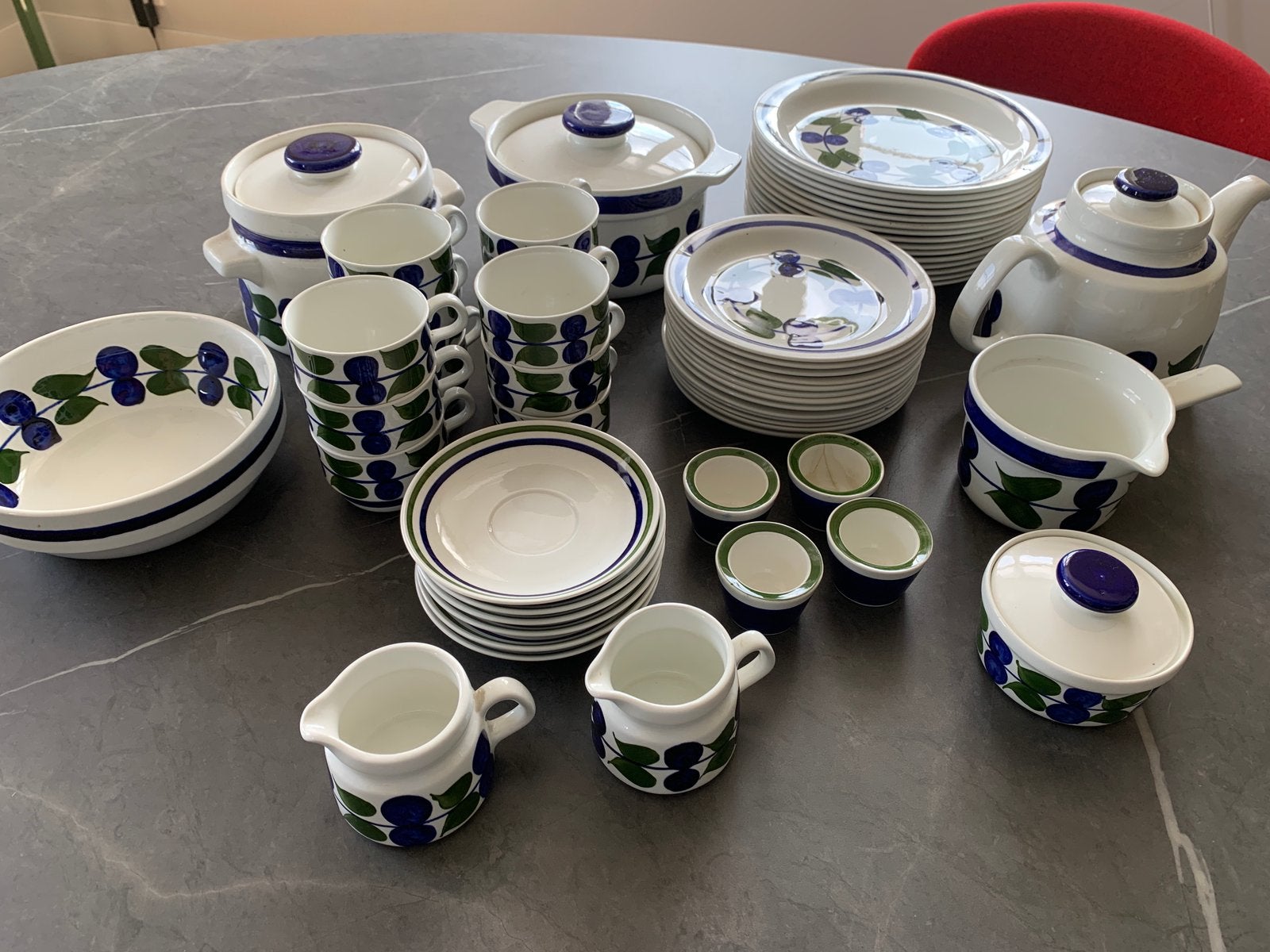 Servies set sweden Rörstrand, Ophalen