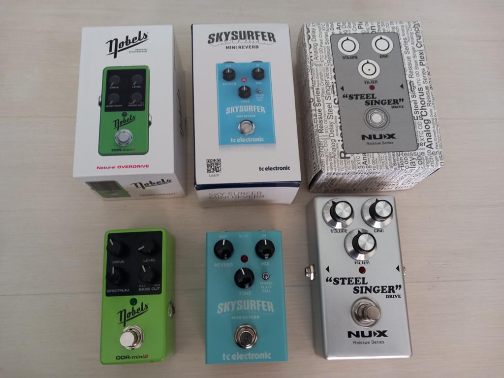 Pedaaltjes -  overdrive & reverb, Ophalen of Verzenden, Distortion, Overdrive of Fuzz