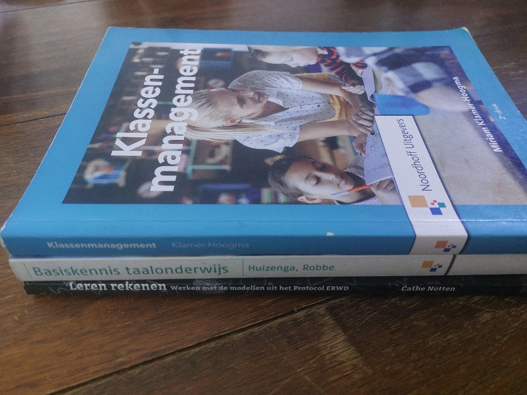 Schoolboeken Pabo 1e lesjaar, Ophalen, Alpha, Zo goed als nieuw, HBO