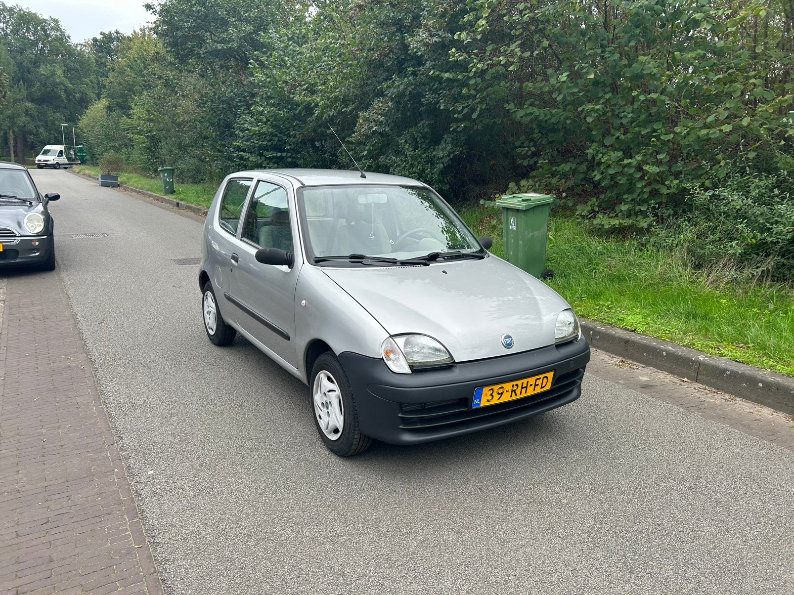 Fiat Seicento 1.1 Stuurbekrachting, Aut. Ramen, Radio, Auto's, Voorwielaandrijving, Stof, 4 stoelen, Origineel Nederlands