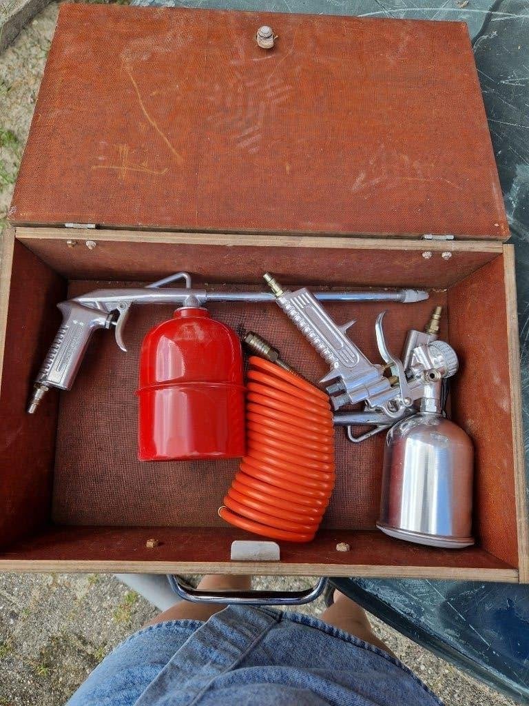 Verf- en luchtspuit, Ophalen, Gebruikt, Verfspuit of Verfpomp
