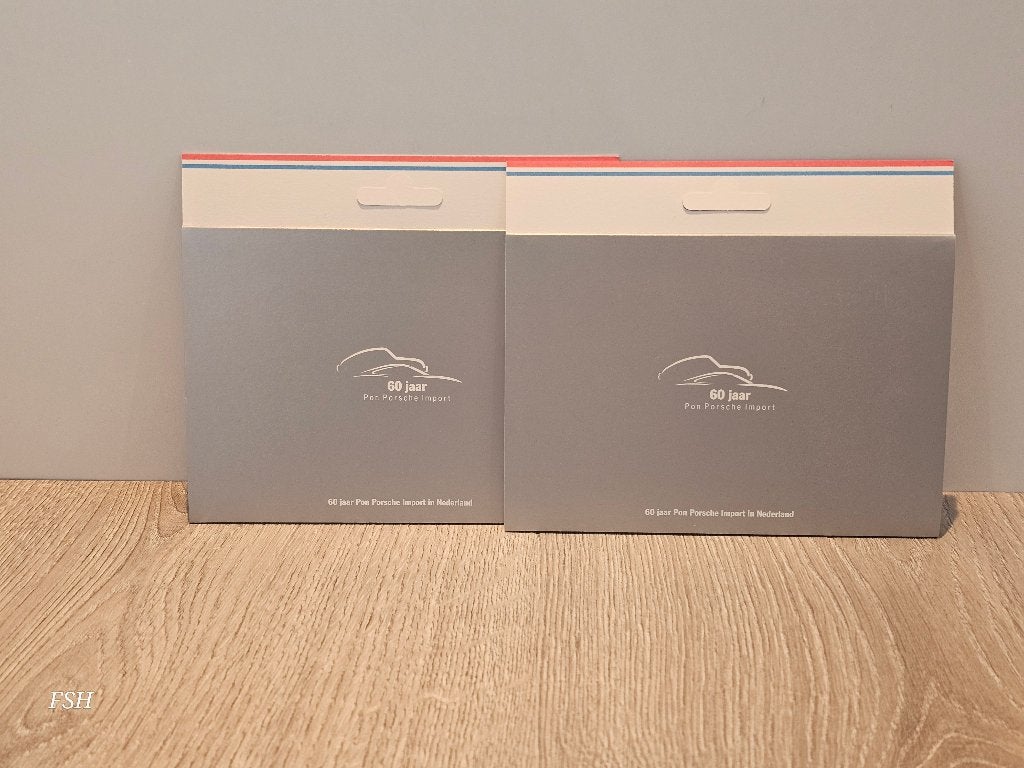 Persoonlijk hangmapje 60 jaar Pon Porsche Import. Postfris., Ophalen of Verzenden, Na 1940, Postfris
