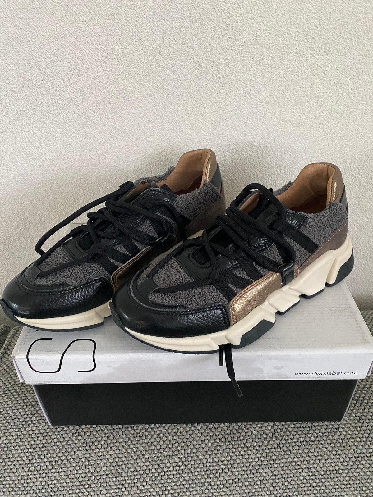 DWRS sneakers Los Angeles, Zwart, Nieuw, Ophalen of Verzenden, Sneakers of Gympen