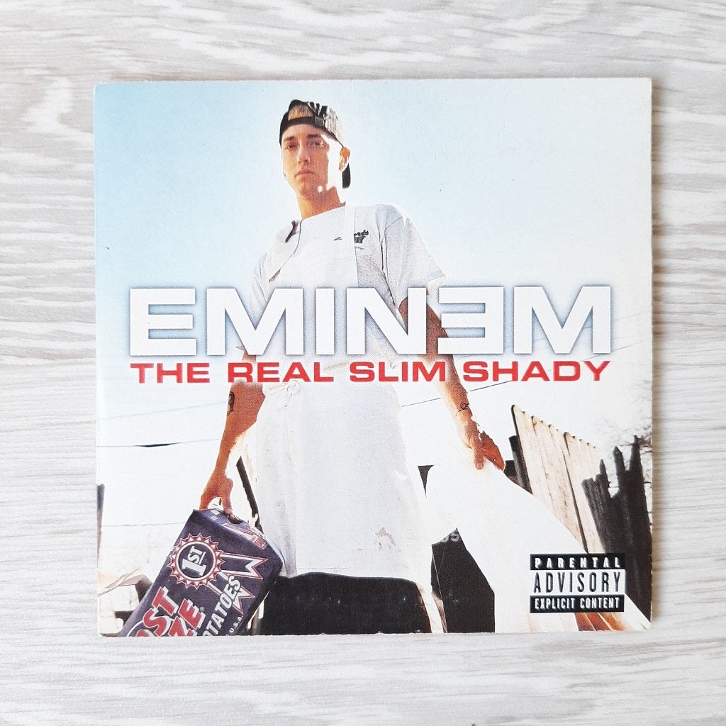 Cardsleeve CDsingle Eminem – The real slim shady, Verzenden, Gebruikt, Single