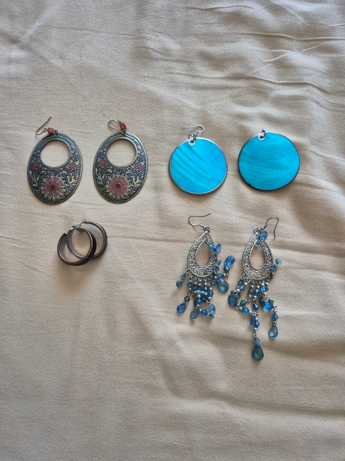 Sieraden, Ophalen of Verzenden, Gebruikt, Overige kleuren, Overige materialen