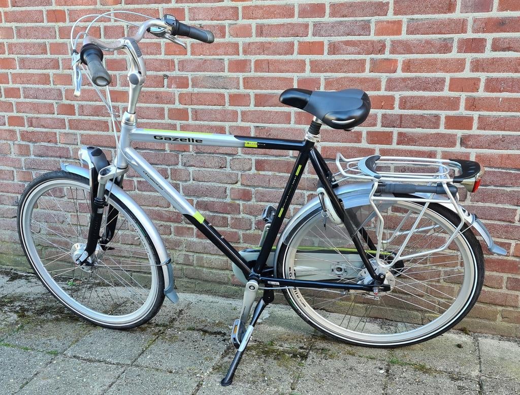 Zeer nette Gazelle Chamonix, 8 versnellingen,  61 cm, Fietsen en Brommers, Fietsen | Heren | Herenfietsen, Ophalen, Versnellingen