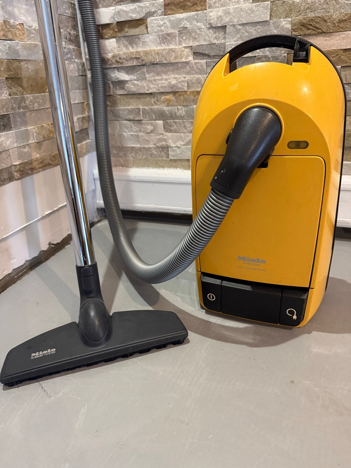 Miele S246i Deluxe Air Clean Plus Stofzuiger, Stofzak, Gebruikt, ., Ophalen of Verzenden