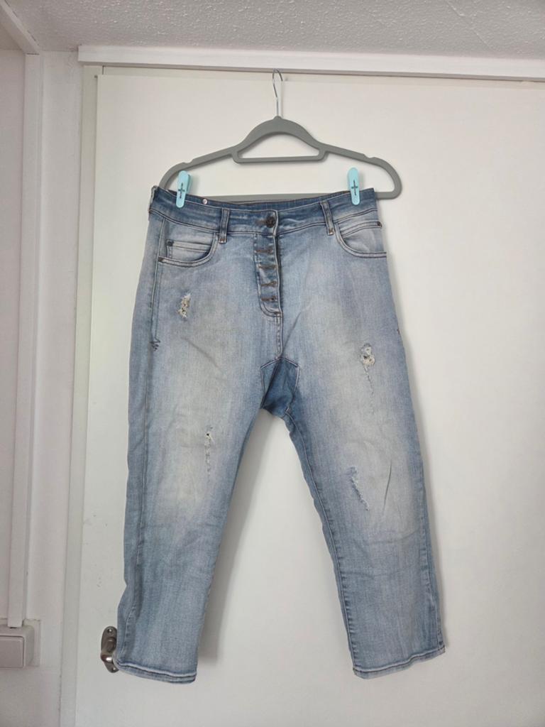 Isla Ibiza Bonita Baggy Jeans - Maat S en XS, Isla Ibiza Bonita, Blauw, Ophalen of Verzenden, Zo goed als nieuw
