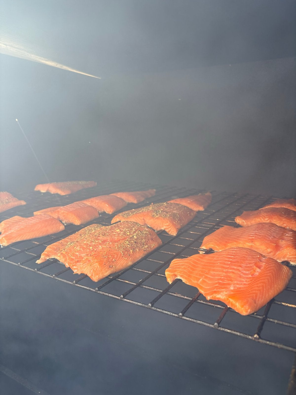 Verse ambachtelijke gerookte zalm, Ophalen of Verzenden