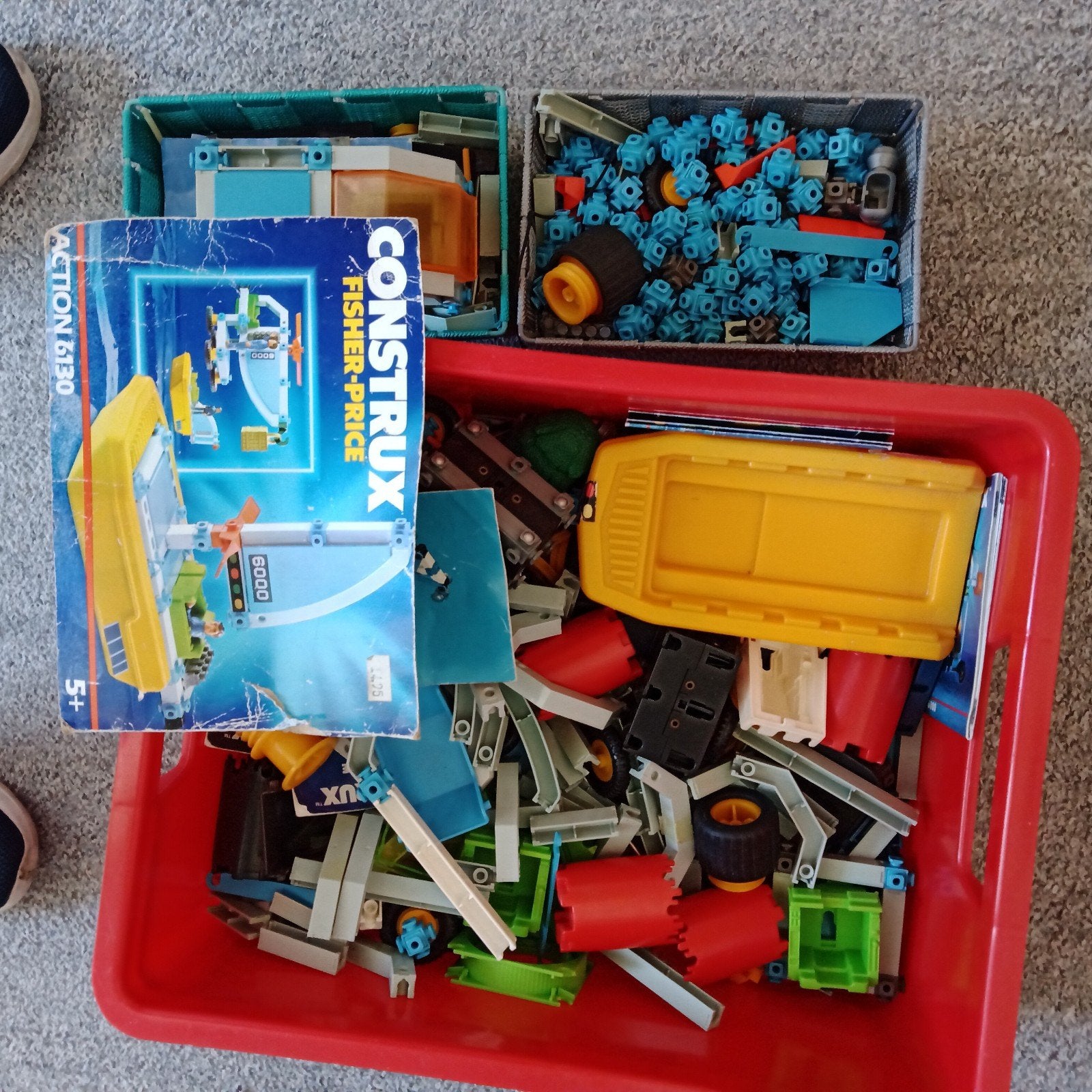 Partij Construx Fisher-Price bouwblokken, Ophalen, Gebruikt