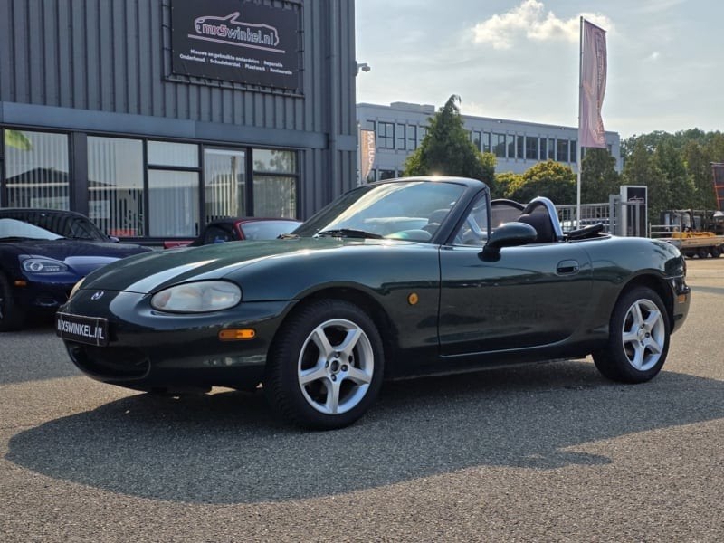 Mazda MX5 MX-5 Cabrio NB 1.6 | 1998 Groen, Stof, Zwart, Cabriolet, 1600 cc