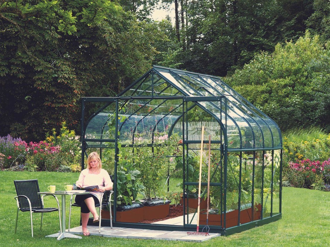GEZOCHT - Vitavia Diana 8300 tuinkas, Ophalen, Glas, Zo goed als nieuw, Aluminium