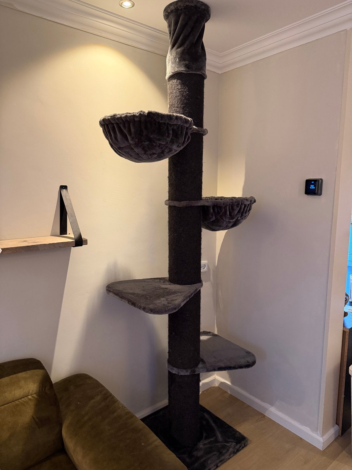 Maine Coon Tower RHRQuality, Dieren en Toebehoren, Ophalen, Gebruikt, Krabpaal
