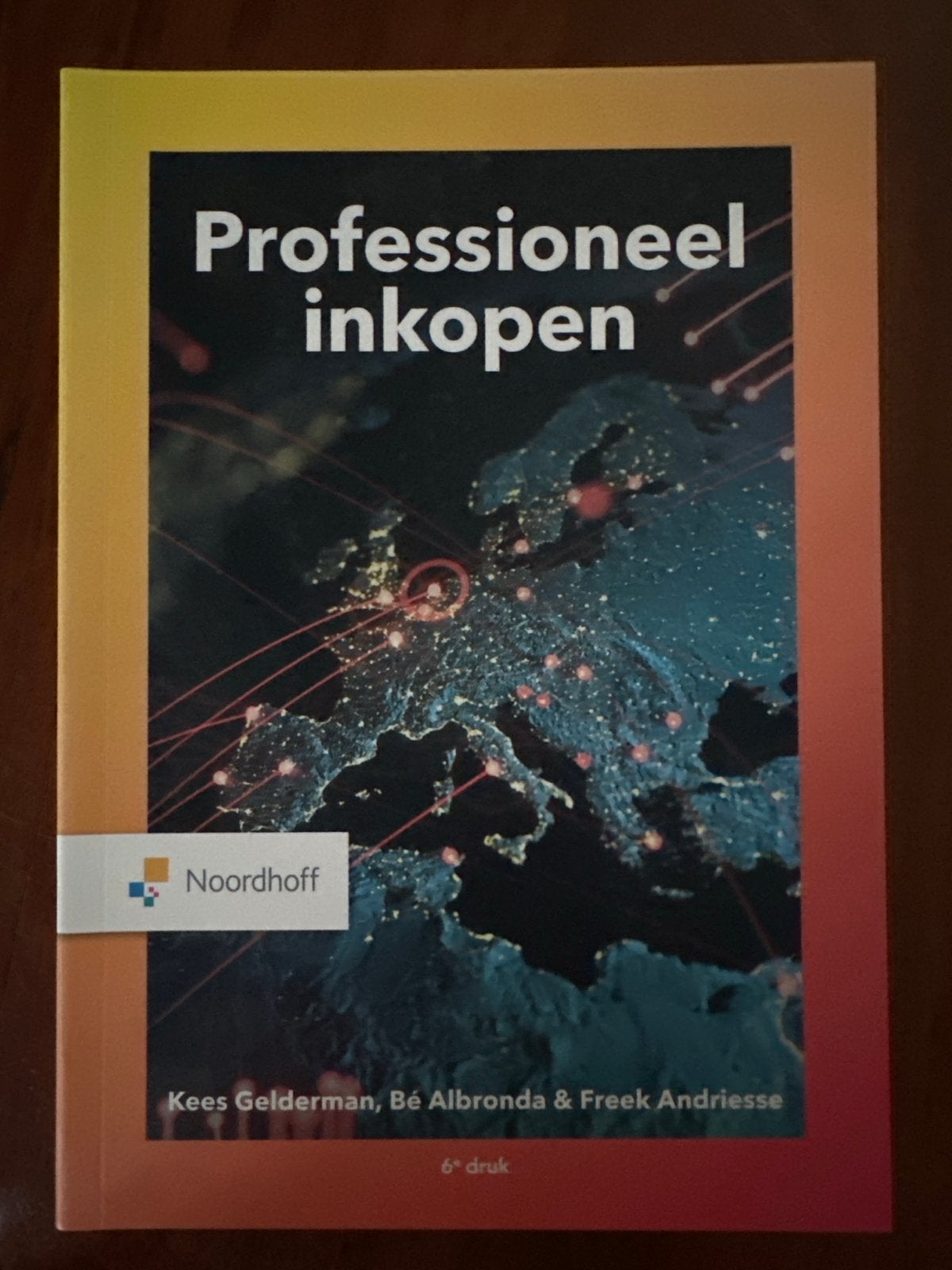 Professioneel inkopen - 6e druk - Noordhoff, Boeken, Ophalen of Verzenden, Gamma, Zo goed als nieuw, HBO