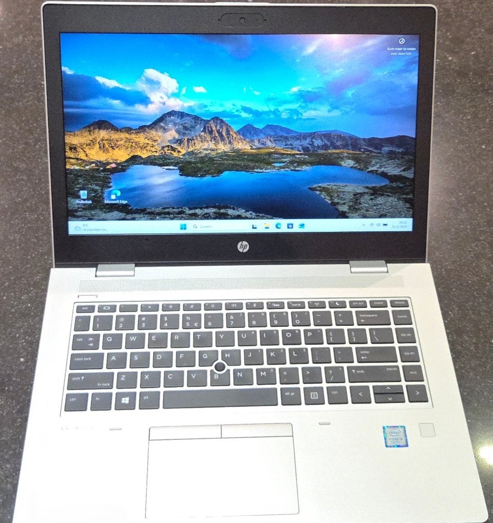 HP ProBook 640 G5 | i5 | 8GB RAM | 256GB SSD l Win Pro 11, 2 tot 3 Ghz, Qwerty, 8 GB, 14 inch