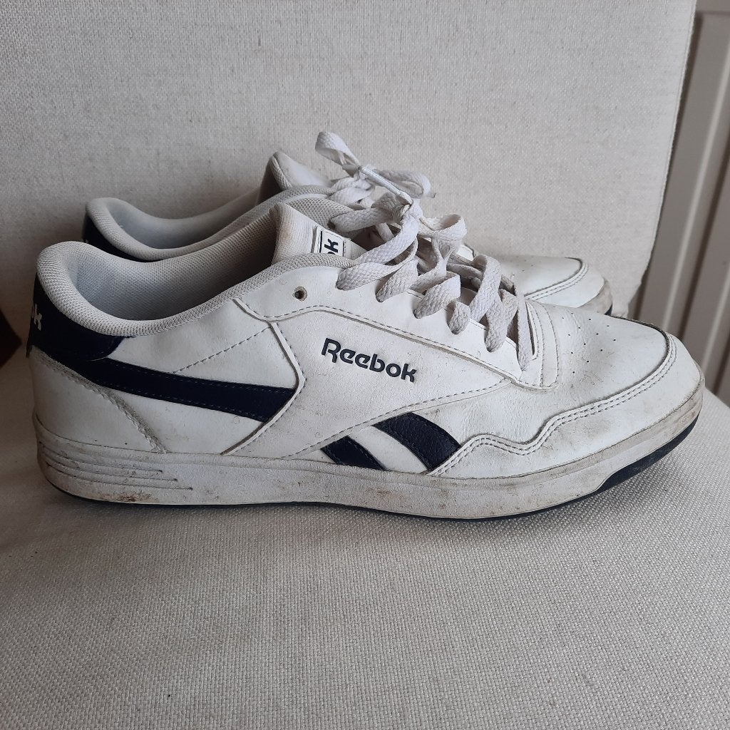 REEBOK COURT ADVANCE - Dames Sneakers - Wit/Blauw - Maat 42, Kleding | Dames, Wit, Ophalen of Verzenden, Sneakers of Gympen, Reebok