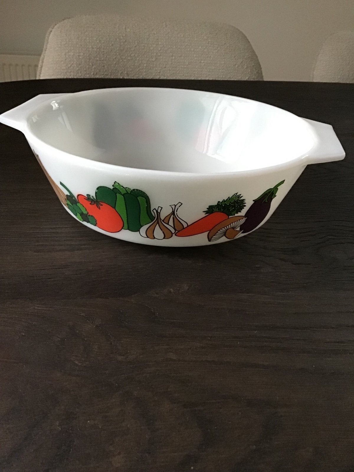 Vintage Pyrex JAJ England 513 ovenschaal Kent, Ophalen of Verzenden, Overige stijlen, Glas, Schaal of Schalen