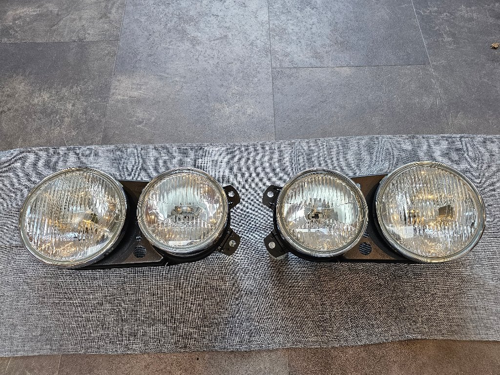Bmw e28 1e serie Hella koplampen, Ophalen of Verzenden, Gereviseerd, BMW