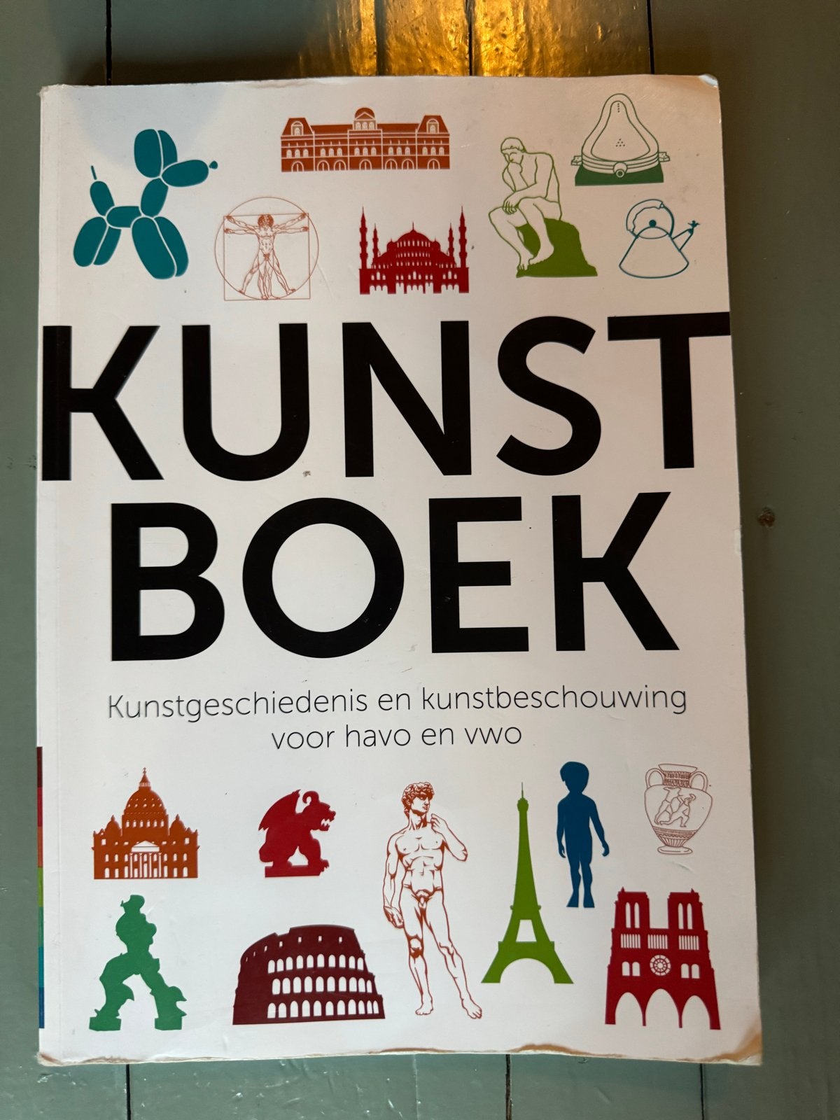 Kunstboek: Kunstgeschiedenis en kunstbeschouwing havo/vwo, Boeken, Ophalen of Verzenden, Alpha, Zo goed als nieuw, Overige niveaus