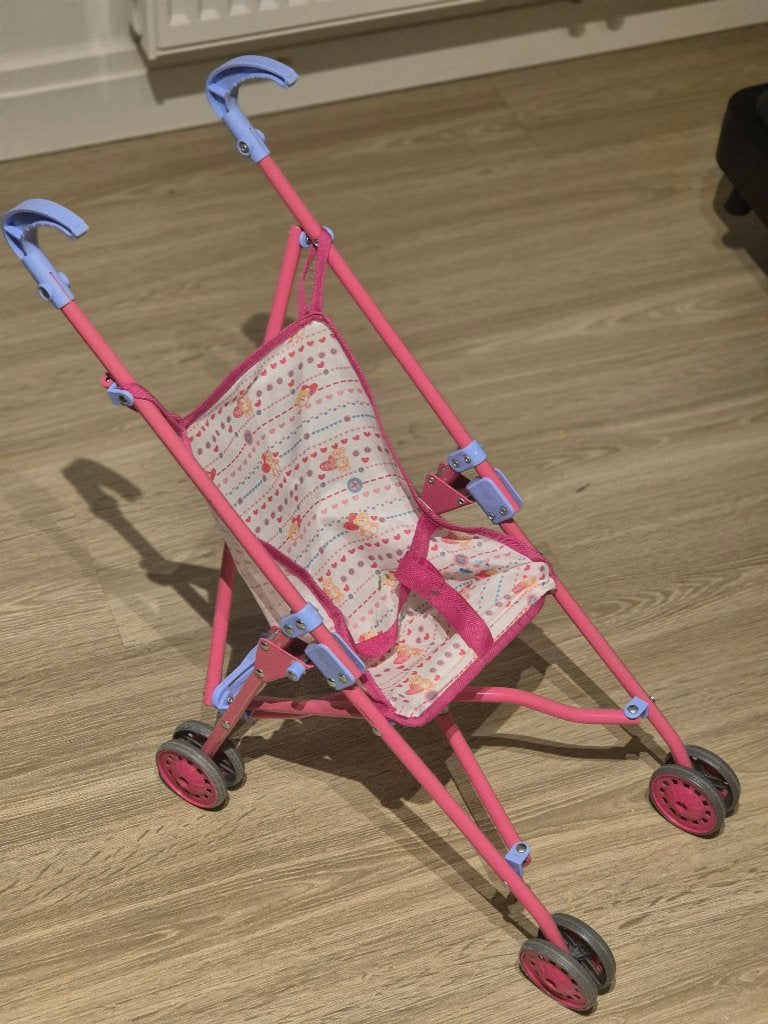 Poppenbuggy plooibaar, Ophalen, Zo goed als nieuw, Overige typen
