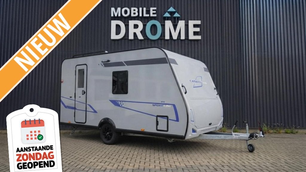 Caravelair Sport Line 410, Treinzit, Tot en met 3, Overige typen, 4 tot 5 meter