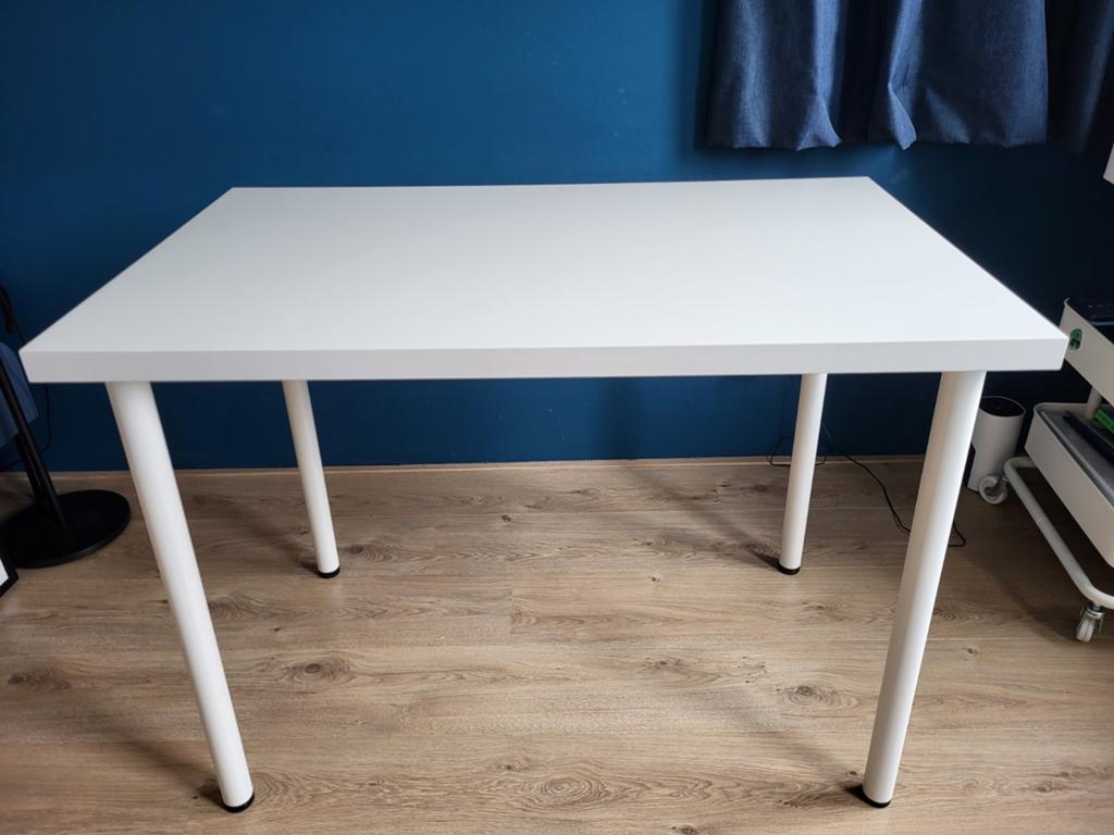 Wit bureau ikea 100×60, Ophalen, Gebruikt