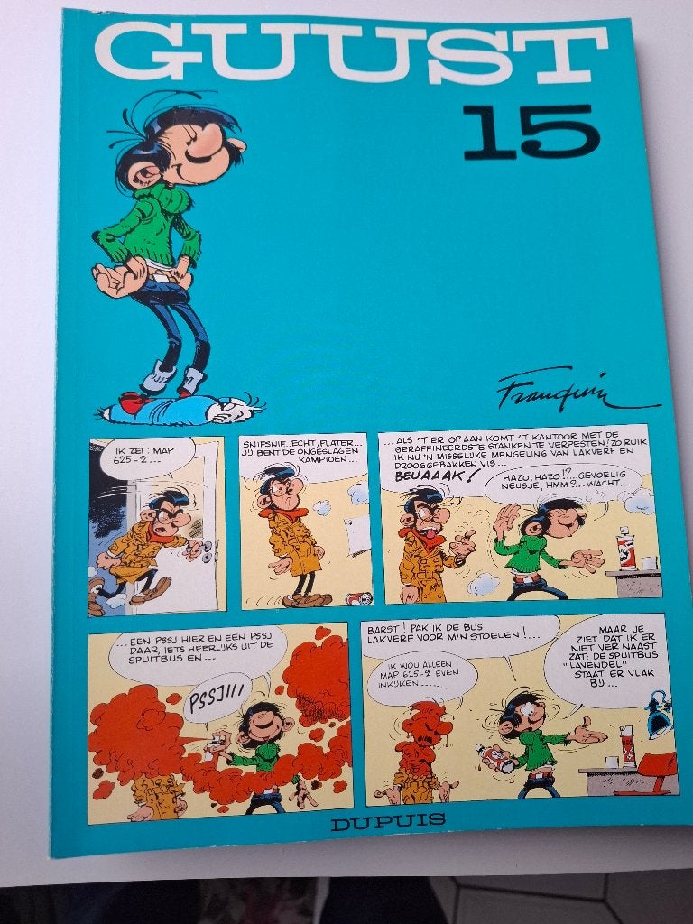 Stripboek, Guust Flater, Gelezen, Ophalen of Verzenden, André Franquin, Meerdere stripboeken