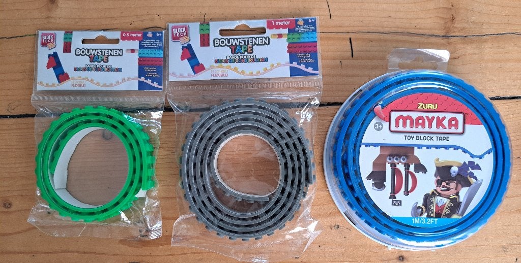 Flexibele bouwstenen tape - Mayka en Block Tech, Ongeopend/sealed, Lego, Overige typen, Nieuw