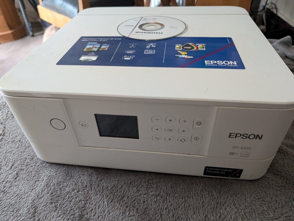 Foto printer epson XP-6105, Computers en Software, Printers, Fotoprinter, Draadloos, Ophalen of Verzenden, Zo goed als nieuw