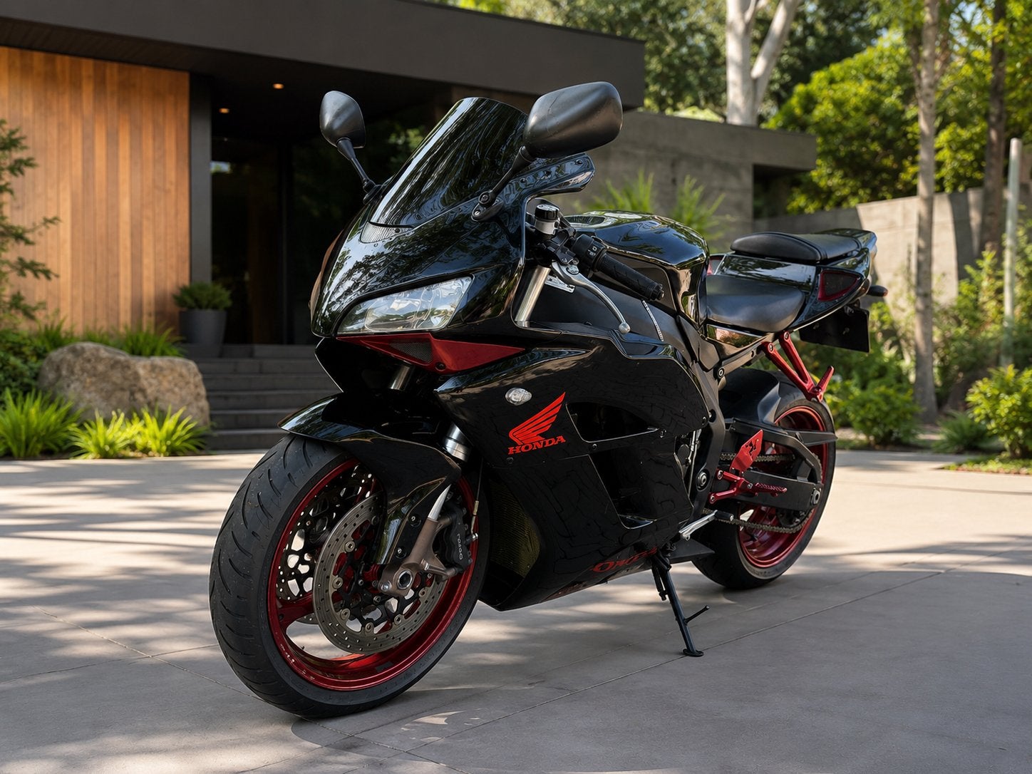 Honda CBR 1000 RR – Sportieve motor in mooie kleurstelling, Honda, Honda, Sportuitlaat, 4 cilinders