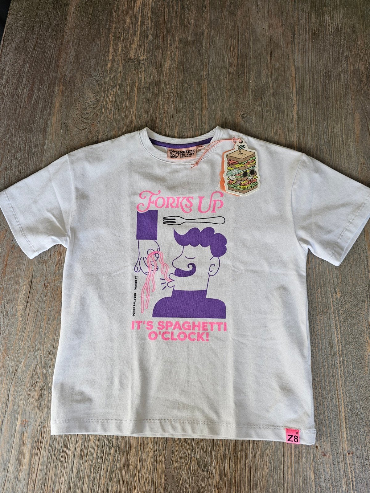 Z8 tshirt Nieuw 116 122 met kaartje, Kinderen en Baby's, Kinderkleding | Maat 116, Ophalen, Z8, Nieuw, Shirt of Longsleeve