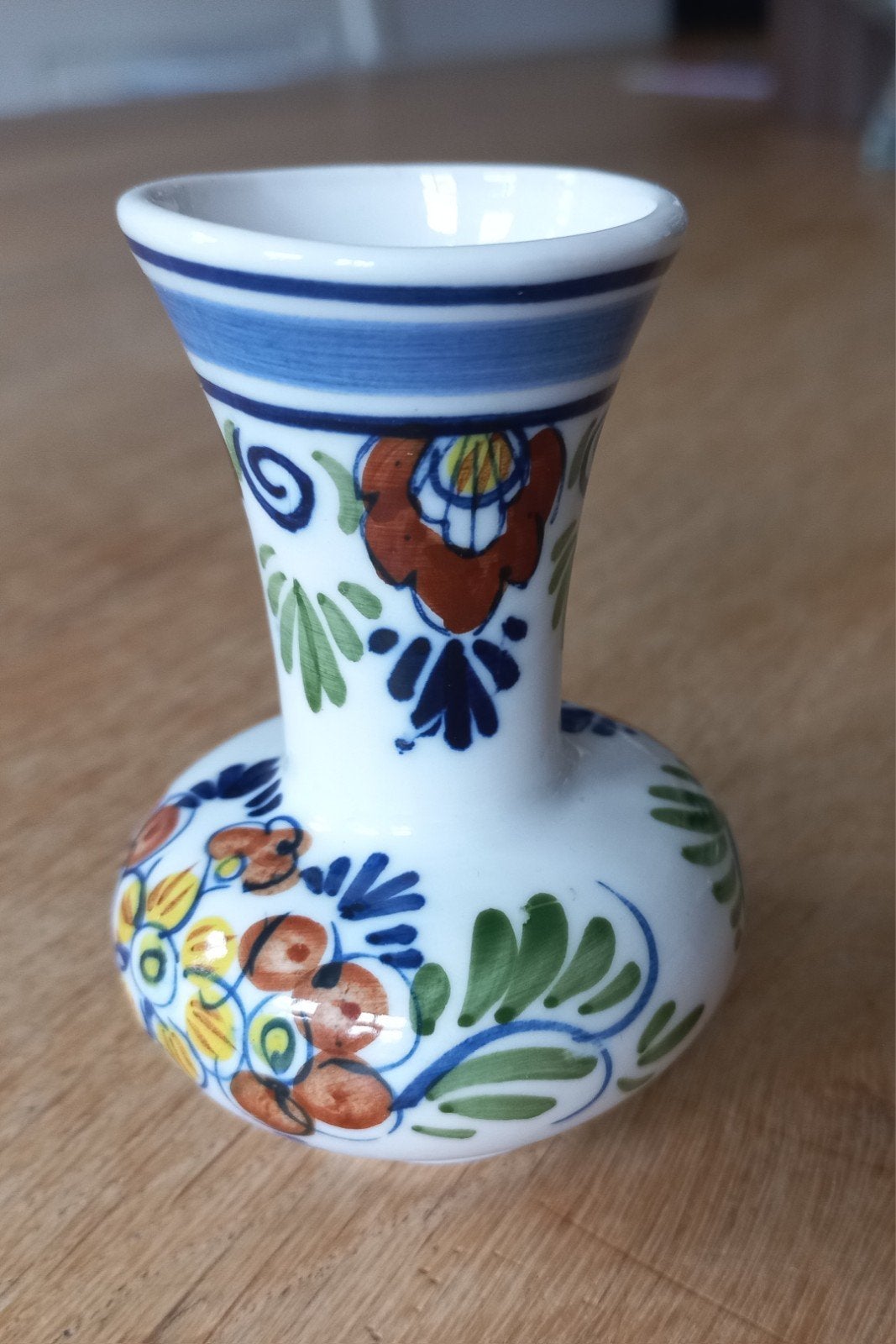 Vintage handgeschilderd vaasje - Poly, Ophalen