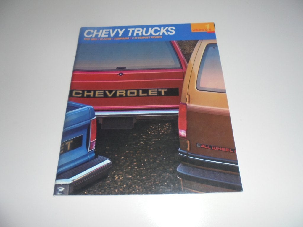 brochure Chevrolet trucks  1990, Ophalen of Verzenden, Nieuw, Chevrolet