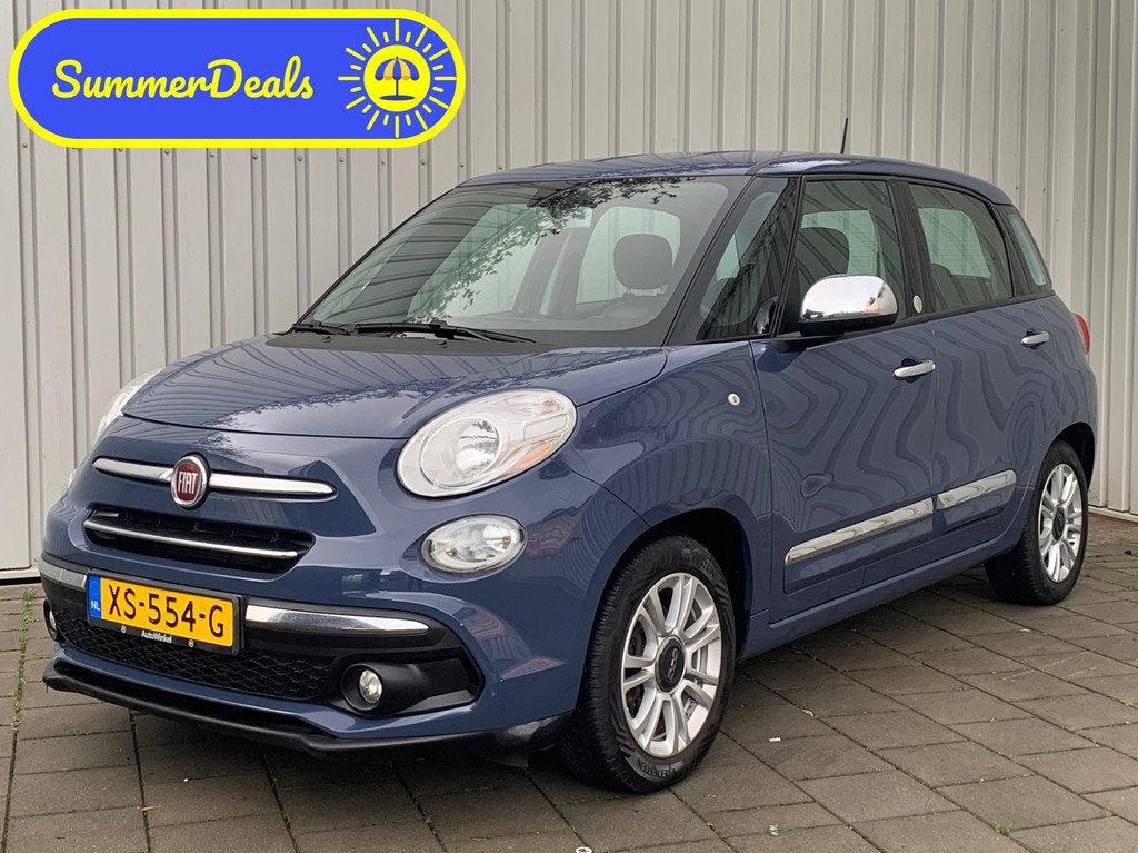 Fiat 500 L 0.9 TwinAir PopStar|Navigatie|Airco|, Stof, Gebruikt, Origineel Nederlands, Bedrijf